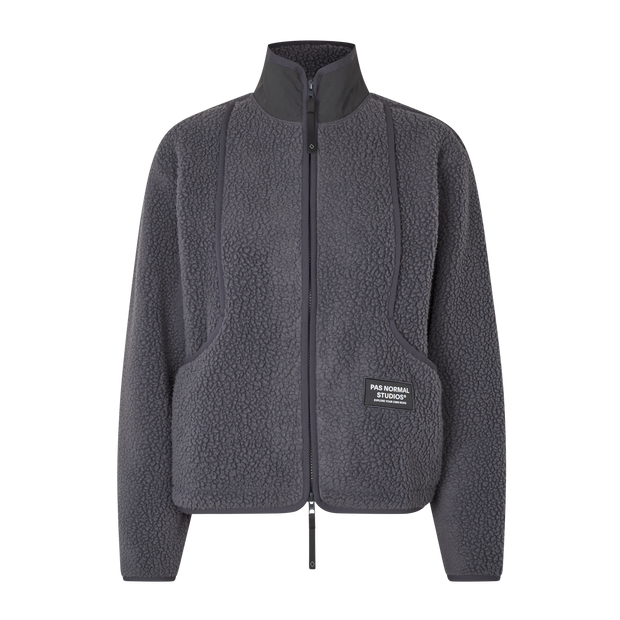PNS Off-Race Women's Pile Fleece Jacket Steel