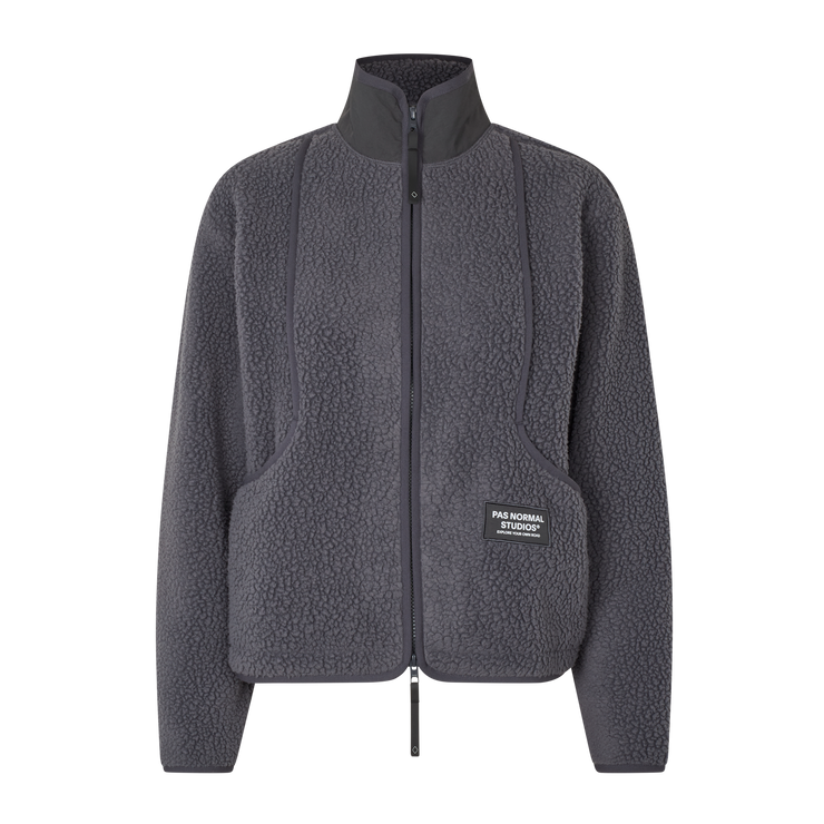 PNS Off-Race Women's Pile Fleece Jacket Steel