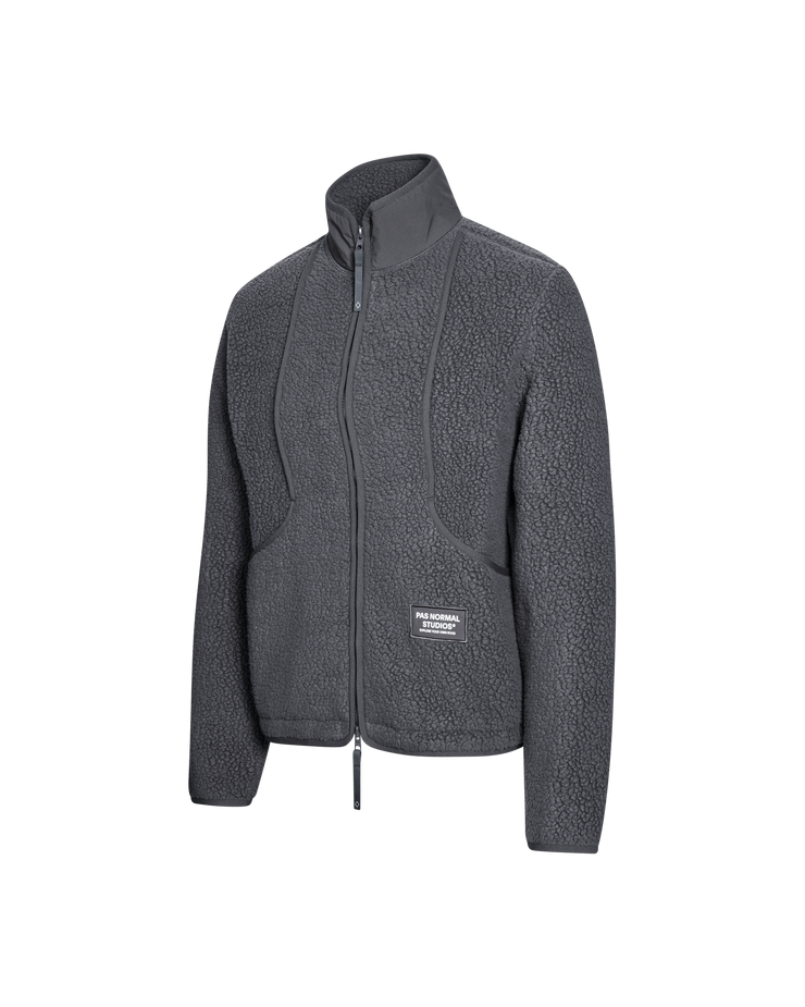 PNS Off-Race Women's Pile Fleece Jacket Steel