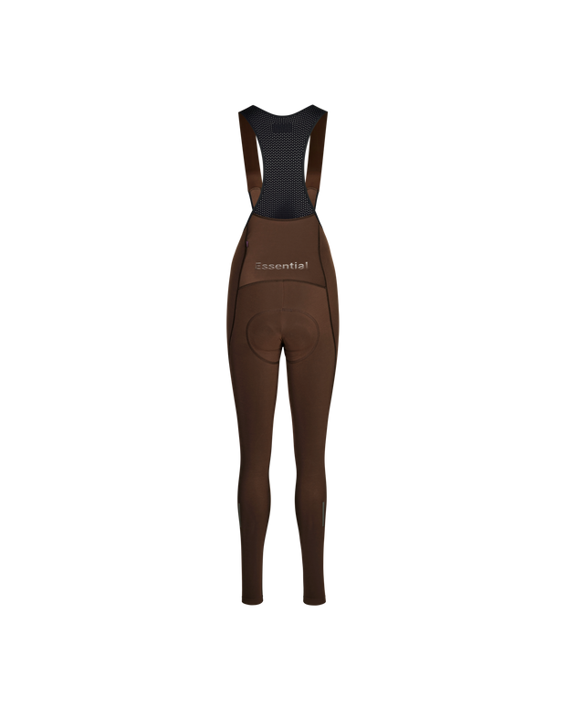PNS Essential Women's Thermal Long Bibs Light Brown