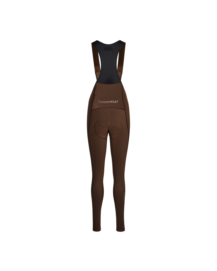 PNS Essential Women's Thermal Long Bibs Light Brown
