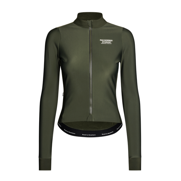 PNS Mechanism Women's Thermal Long Sleeve Jersey Dark Olive