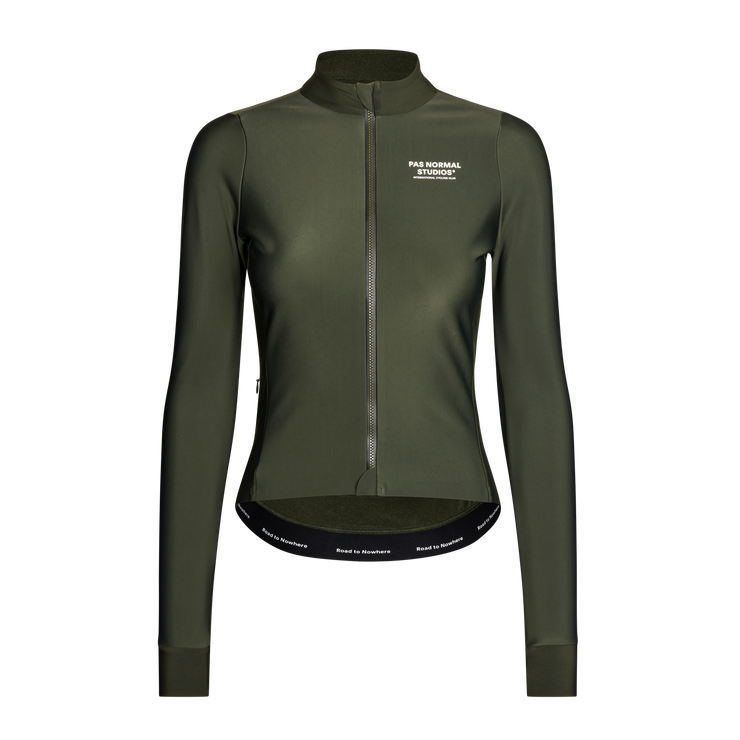 PNS Mechanism Women's Thermal Long Sleeve Jersey Dark Olive