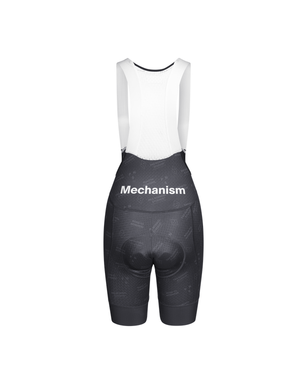 PNS Mechanism Women's Bib Shorts Black Contrast