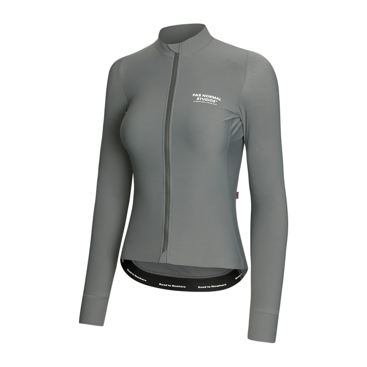 PNS Mechanism Women's Longsleeve Jersey Dark Moss - Maats Cycling Culture