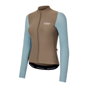 PNS Mechanism Women's Longsleeve Jersey Dusty Blue/Dark Stone - Maats Cycling Culture