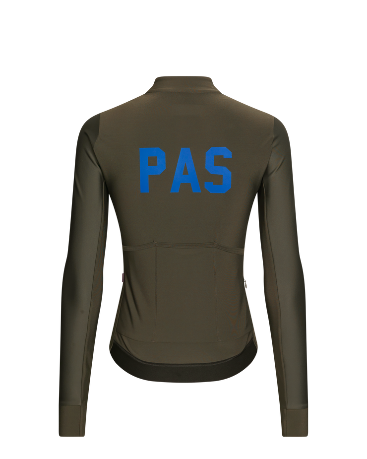 PAS Mechanism Women's Thermal Longsleeve Jersey Dark Olive