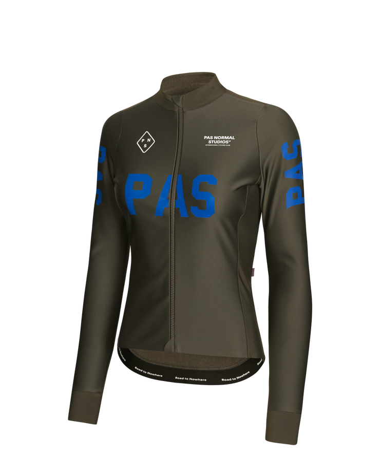 PAS Mechanism Women's Thermal Longsleeve Jersey Dark Olive