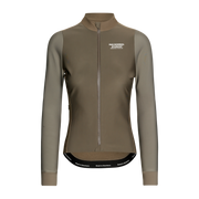 PNS Mechanism Women's Thermal Longsleeve Jersey Earth/Dark Stone - Maats Cycling Culture