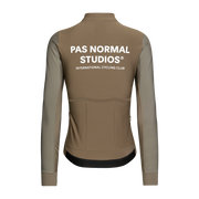 PNS Mechanism Women's Thermal Longsleeve Jersey Earth/Dark Stone - Maats Cycling Culture