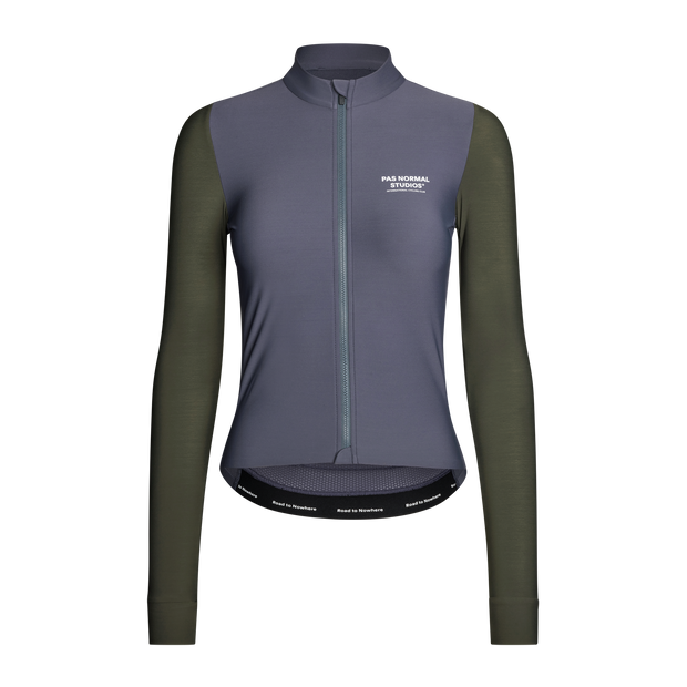 PNS Mechanism Women's Long Sleeve Jersey Steel/Dark Olive