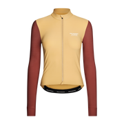 PNS Mechanism Women's Long Sleeve Jersey Camel/Maroon
