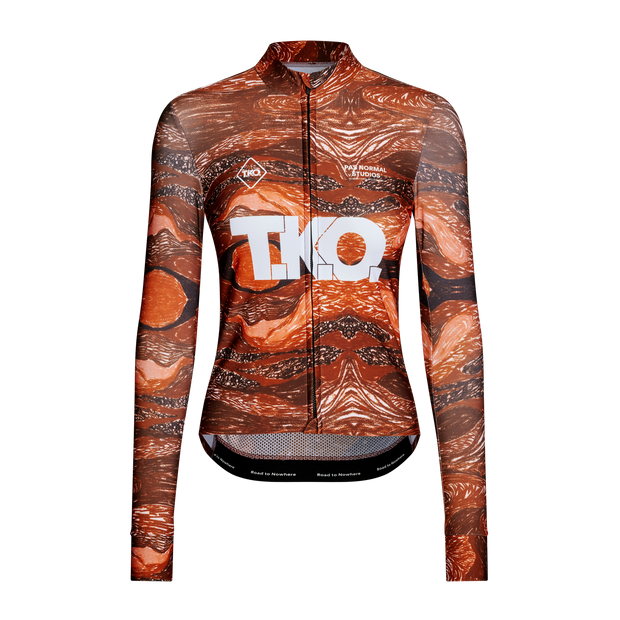 PNS T.K.O. Mechanism Women's Long Sleeve Jersey T.K.O. Red