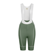 PNS Mechanism Women's Bib Shorts Khaki Green