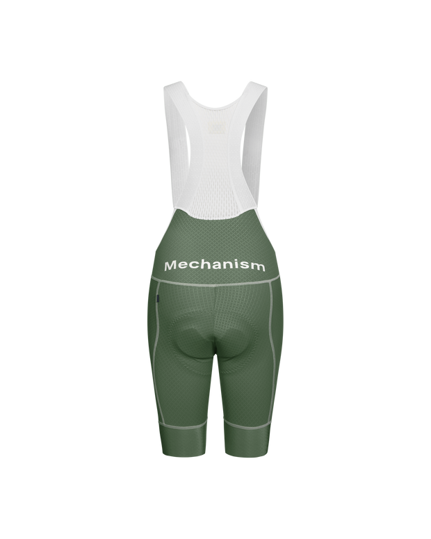 PNS Mechanism Women's Bib Shorts Khaki Green