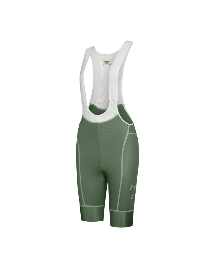 PNS Mechanism Women's Bib Shorts Khaki Green