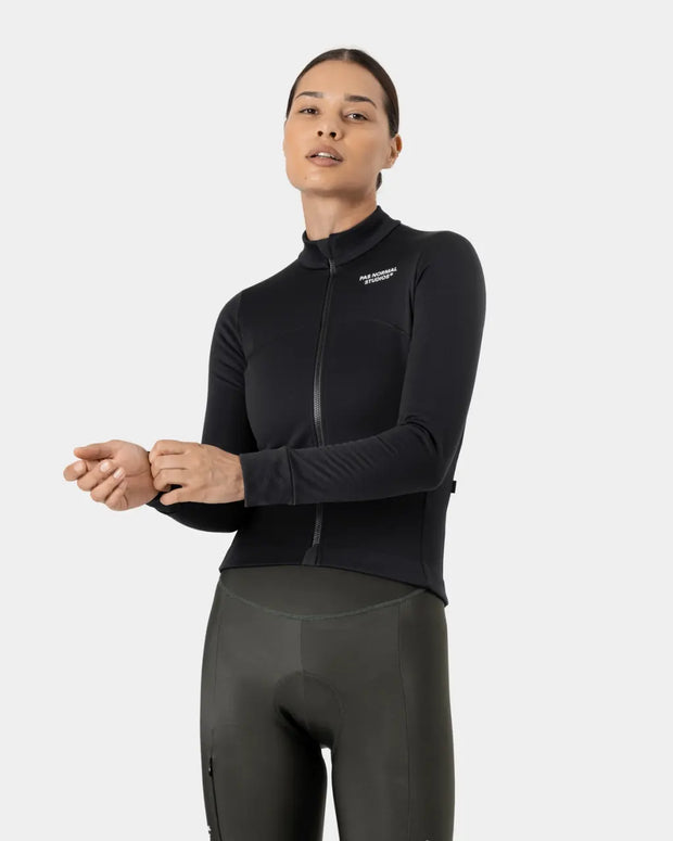 PNS Essential Women's Thermal Longsleeve Jersey Black