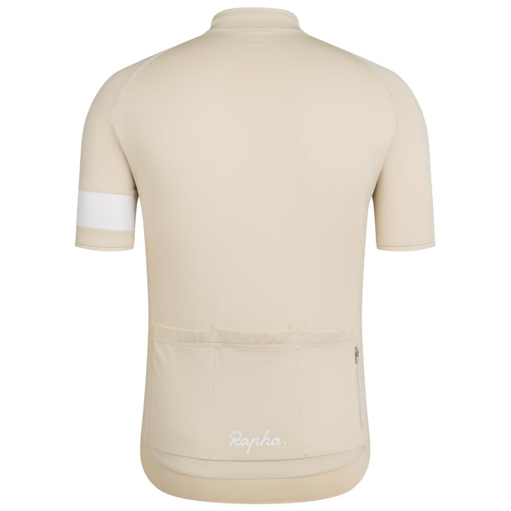 Rapha Core Men's Jersey Bone/White - Maats Cycling Culture