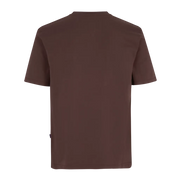 PNS Off-Race Logo T-shirt Deep Brown - Maats Cycling Culture