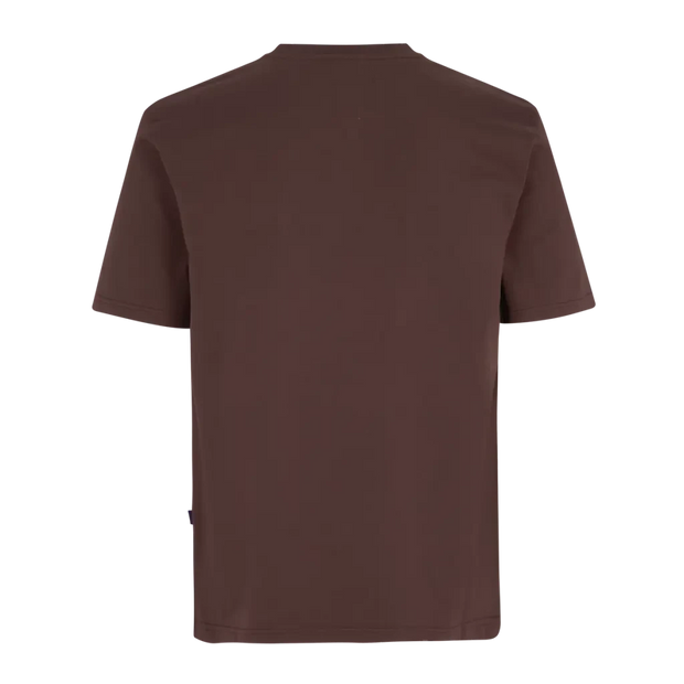 PNS Off-Race Logo T-shirt Deep Brown - Maats Cycling Culture