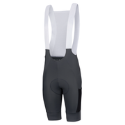 Canvas Solid Men's Cargo Bib Shorts Wolf Grey