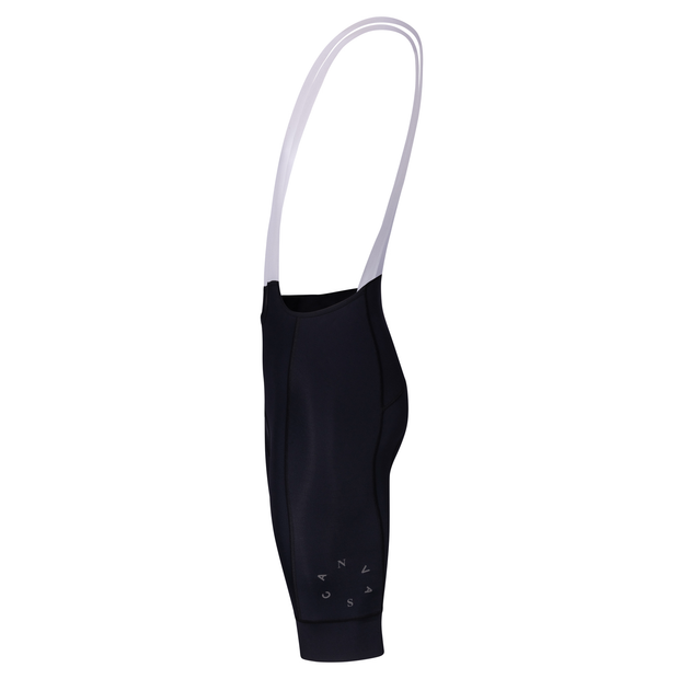 Canvas Solid Men's Bib Shorts Coal