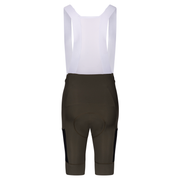 Canvas Solid Men's Cargo Bib Shorts Dark Sage