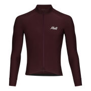 Maats Club Longsleeve Jersey Burgundy