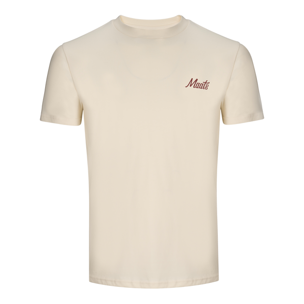 Maats Festive RTM T-Shirt Ecru