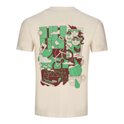 Maats Festive RTM T-Shirt Ecru