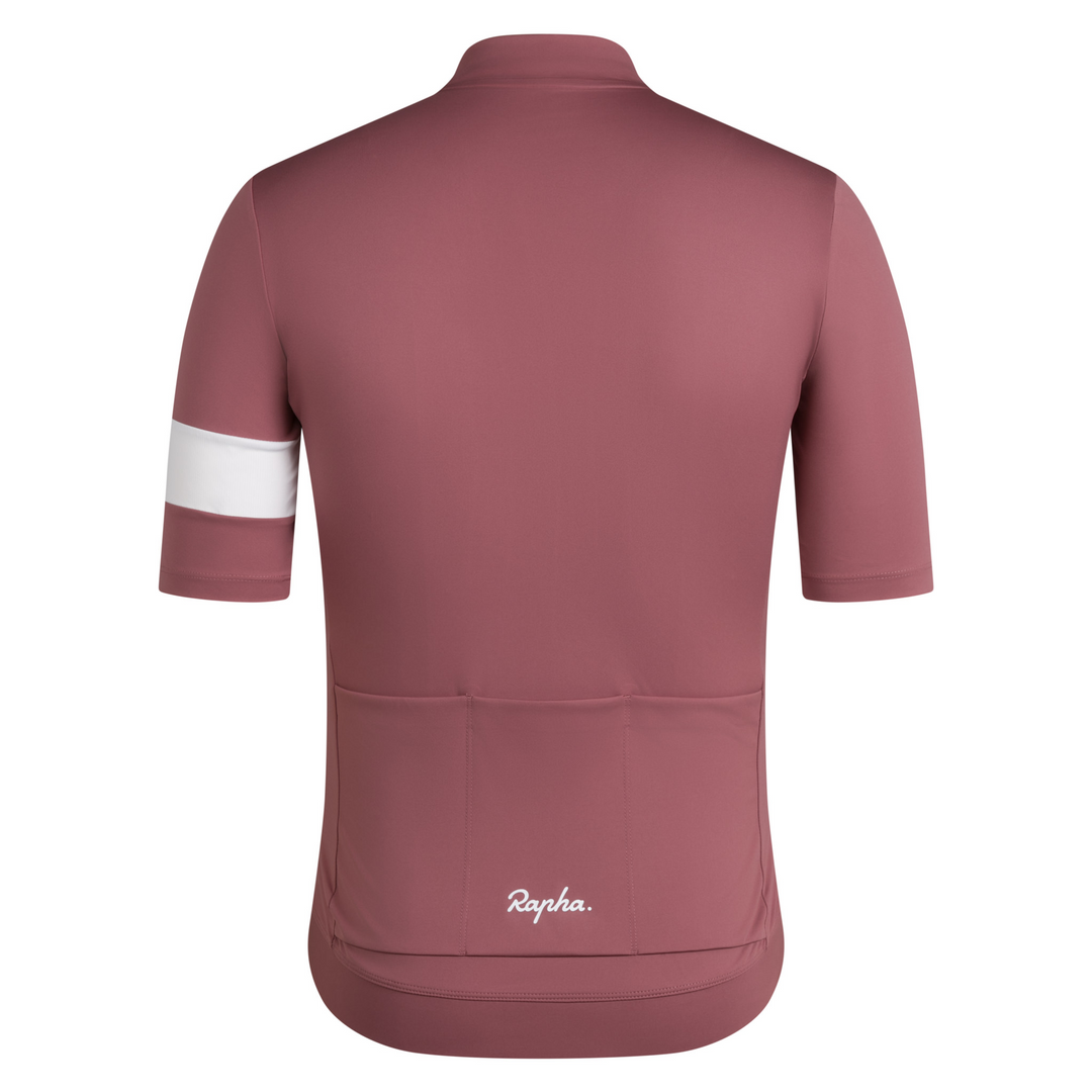 Rapha Core Men's Jersey Rose Brown/White | Maats.cc – Maats.cc