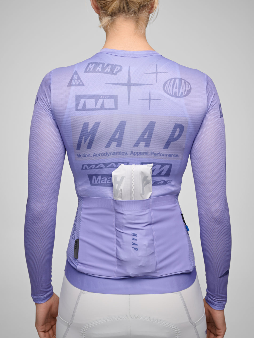 MAAP Drome Pro Air Women's Longsleeve Jersey Lavender | Maats.cc