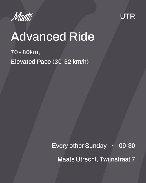 Maats Advanced Rides Utrecht | Maats.cc – Maats.cc