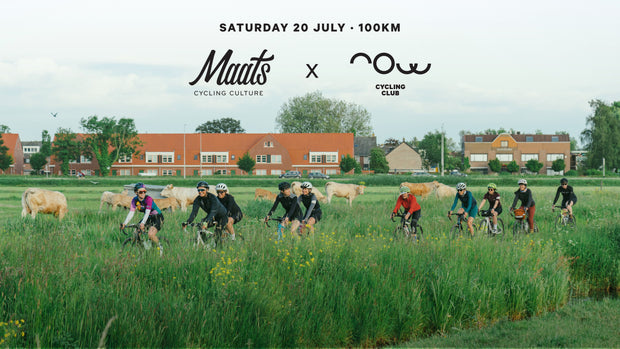 Maats x NOW x PNS: Gravel Ride Maats Cycling Culture