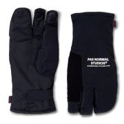 PNS Logo Deep Winter Lobster Gloves Black - Maats Cycling Culture