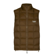 PNS Off-Race Down Vest Army Brown - Maats Cycling Culture