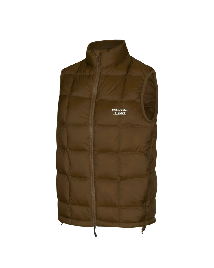 PNS Off-Race Down Vest Army Brown