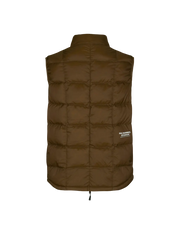 PNS Off-Race Down Vest Army Brown - Maats Cycling Culture