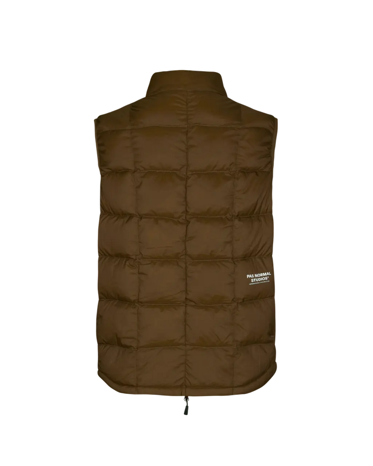 PNS Off-Race Down Vest Army Brown