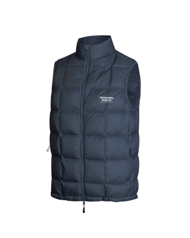 PNS Off-Race Down Vest Classic Blue - Maats Cycling Culture