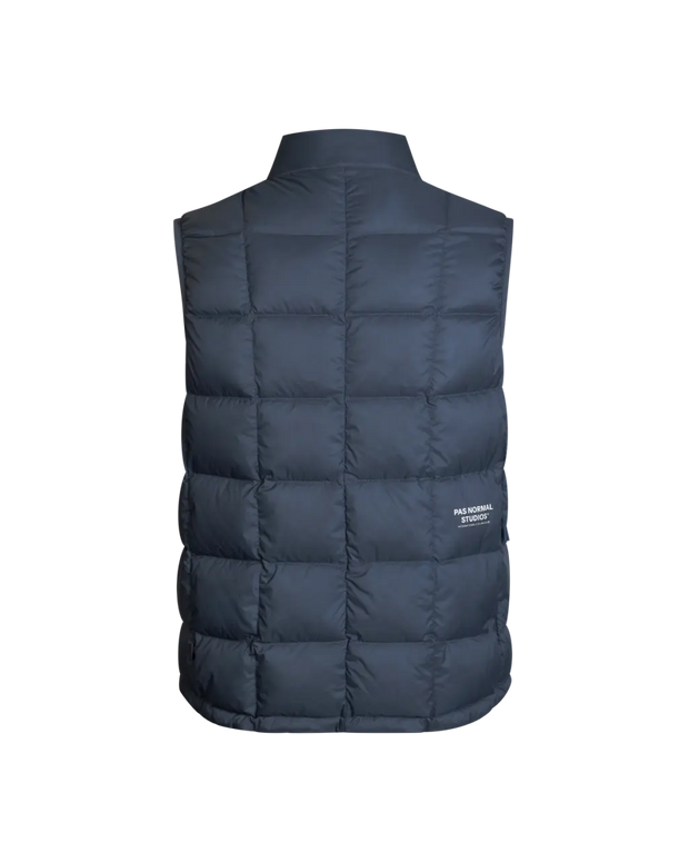 PNS Off-Race Down Vest Classic Blue - Maats Cycling Culture