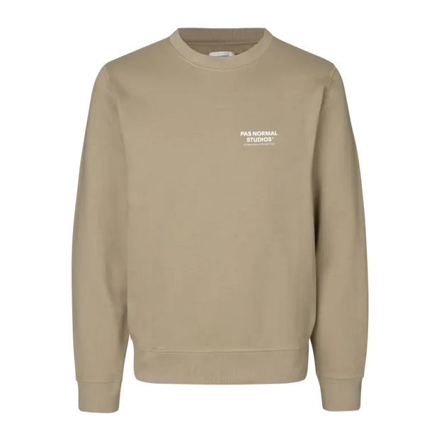 PNS Off-Race Small Logo Sweatshirt Beige - Maats Cycling Culture