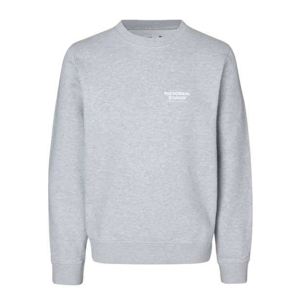 PNS Off-Race Small Logo Sweatshirt Grey - Maats Cycling Culture