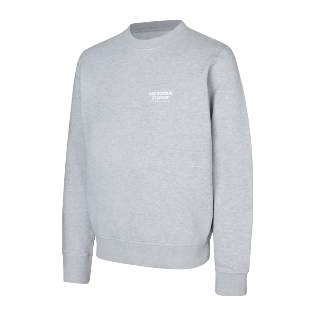 PNS Off-Race Small Logo Sweatshirt Grey - Maats Cycling Culture