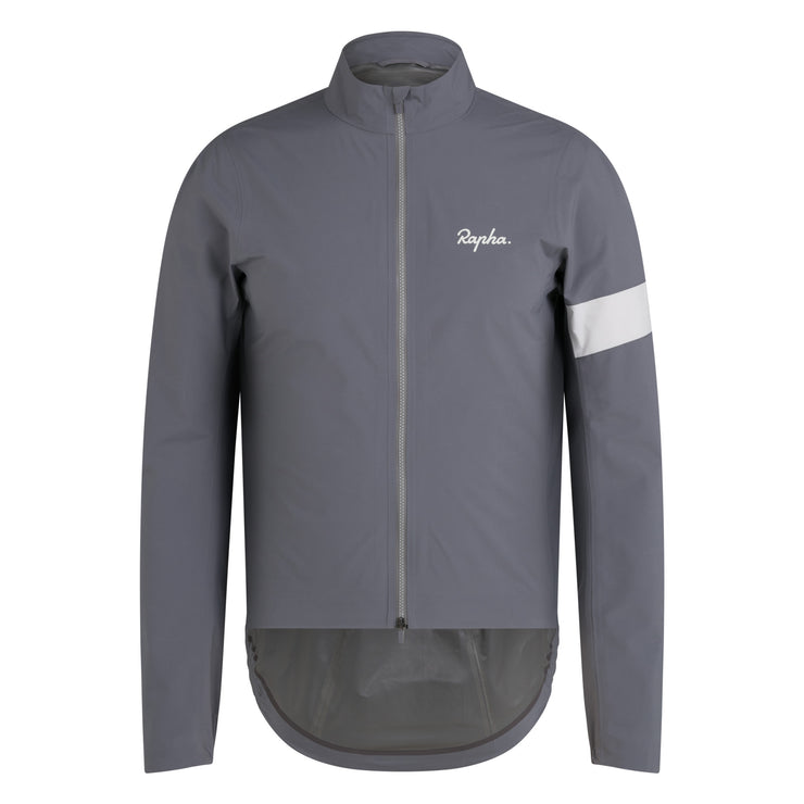 Rapha Core Men's Rain Jacket Grey/White