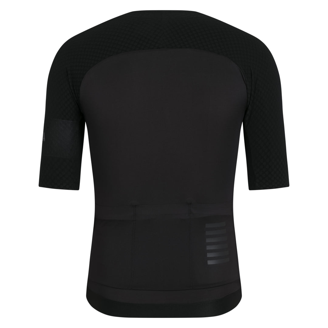 Rapha Men's Pro Team Aero Jersey IV Black/Black | Maats.cc – Maats.cc