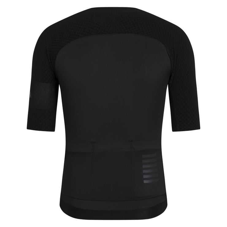 Rapha Men's Pro Team Aero Jersey IV Black/Black | Maats.cc – Maats.cc