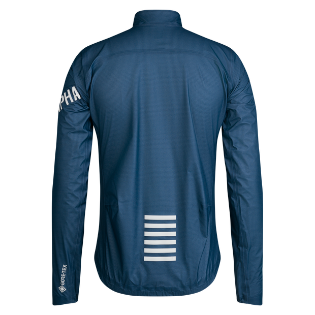Rapha Pro Team Men's Gore-Tex Lightweight Rain Jacket Titan/White