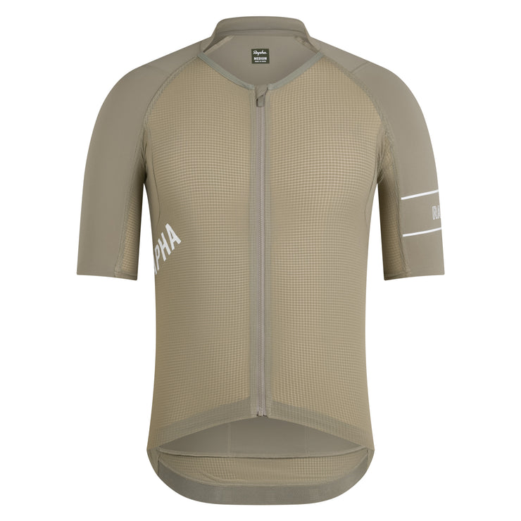 Rapha Pro Team Men's Lightweight Jersey Khaki/White