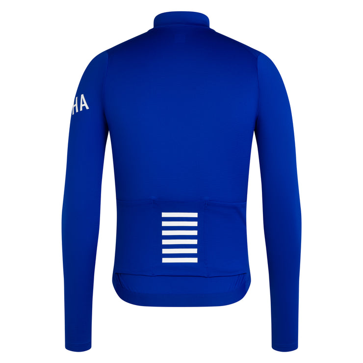 Rapha Pro Team Men's Longsleeve Midweight Jersey Blue/White